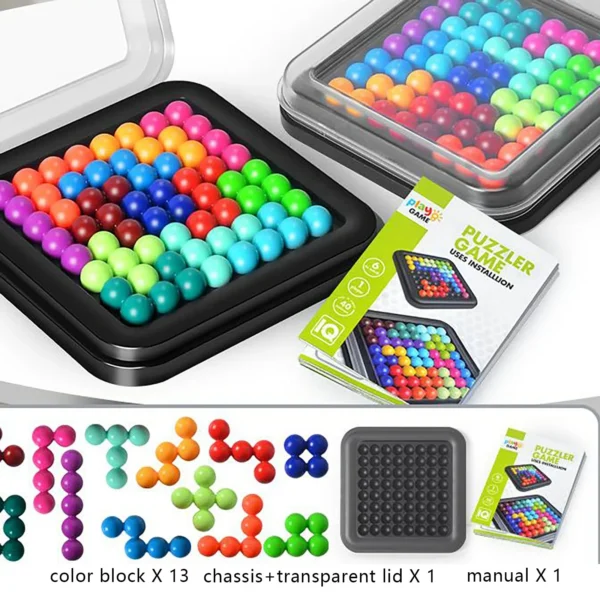 Bead Magnets for Kids Intelligence Beads Children's Educational Toys Puzzle Wisdom Beads 81012 Years Old And Toddler Boys 5-6